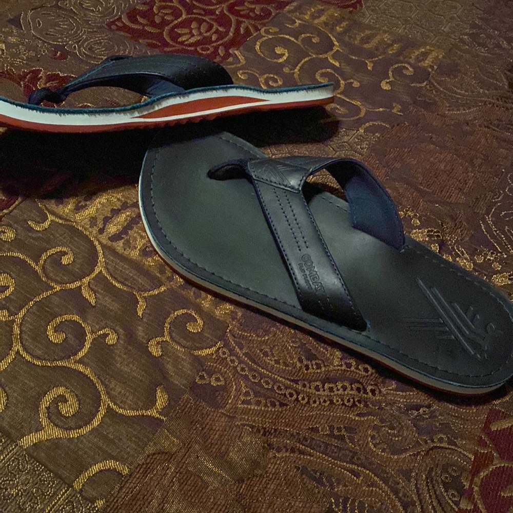 Combat Leather Sandals